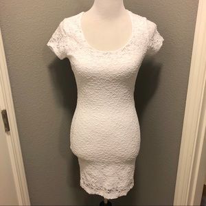 NWOT White Lace Dress